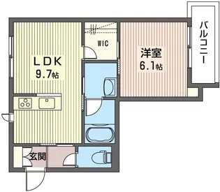 Ronsard【3階】の間取り