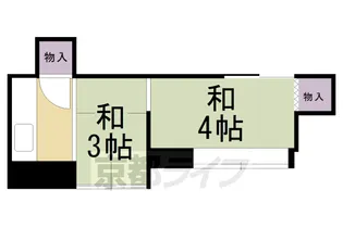 牧定荘【1階】の間取り