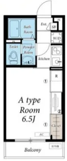 埼玉県八潮市大瀬3【アパート】の間取り