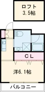 エステービル【2階】の間取り
