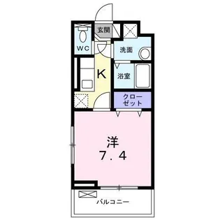 ブレイブ・ブロッサム【3階】の間取り