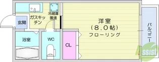 オークヒルズ3【1階】の間取り