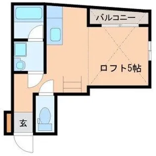 プラムハイツ【3階】の間取り