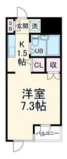 BCメゾン和泉【2階】の間取り