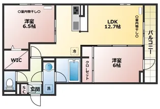 セントラーレ【1階】の間取り