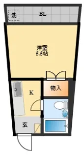 ハイランドM【2階】の間取り