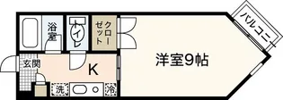 キャロンサンク【4階】の間取り