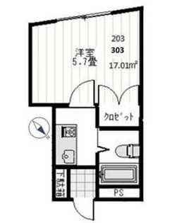 第11水沼ビル【3階】の間取り