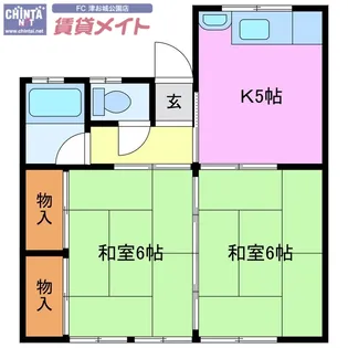 アコモ幸町【1階】の間取り