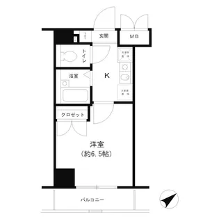 T&G東池袋マンション【6階】の間取り