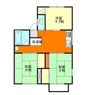 シティハイム大宮一番館【2階】の間取り