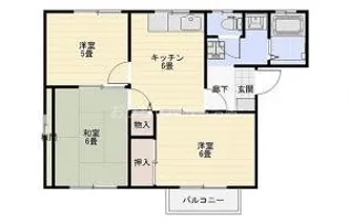 IS VIRGO【1階】の間取り