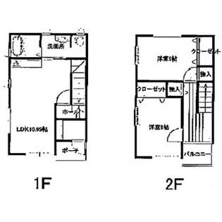 福島県郡山市横塚3【一戸建】の間取り