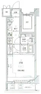 グランスタイル浅草【3階】の間取り