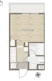 ジュネス南池袋【1階】の間取り