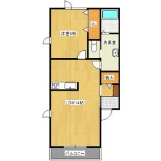 ローザ【3階】の間取り