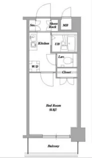 東京都江東区永代2【マンション】の間取り