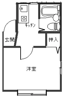 プラザナカムラ【2階】の間取り