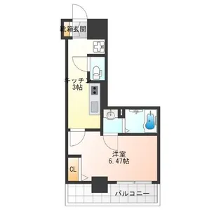 LUXENA住之江公園【5階】の間取り