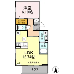 マーリエ I【1階】の間取り