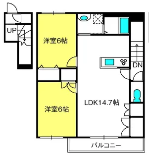 フェリーチェ・2【2階】の間取り