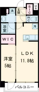 ジオエント中野弥生町【2階】の間取り