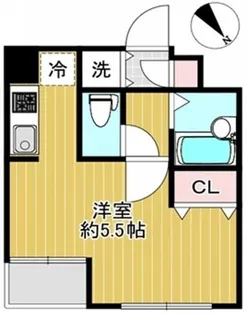 ライジングプレイス板橋【1階】の間取り