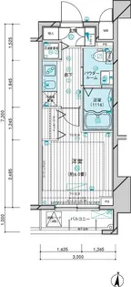 メインステージ多摩川II【2階】の間取り