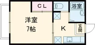 ポエム6【1階】の間取り