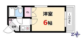 GRADO宇品due【4階】の間取り