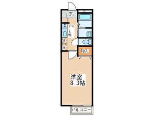 ハウスE【1階】の間取り