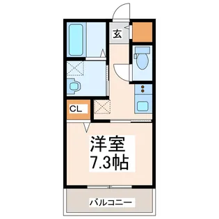 T.MレジデンスII【2階】の間取り