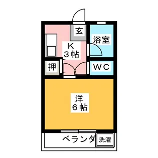 第5ラインビル【3階】の間取り