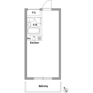 シルバーストーン三軒茶屋【3階】の間取り