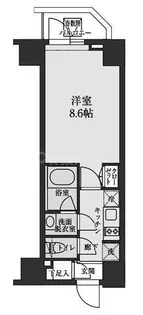 S-RESIDENCE清澄白河【2階】の間取り