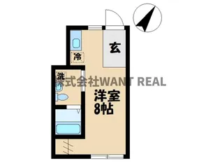 Dreamia千歳烏山【1階】の間取り