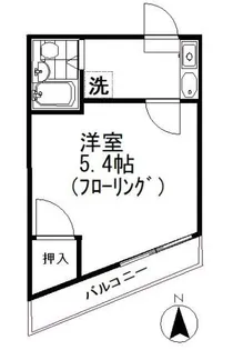 吉祥寺ビル【4階】の間取り