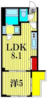 MAISON DE LILY【1階】の間取り