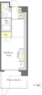 プライムメゾン浅草イースト【1階】の間取り