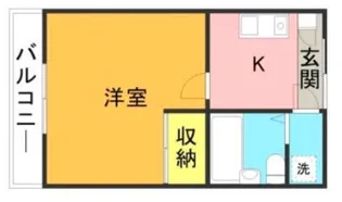 メゾン・ド・シェルマン【3階】の間取り