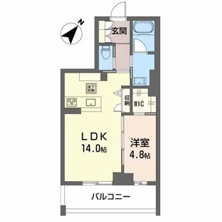 CLASSEUM連坊II【1階】の間取り