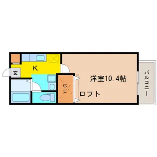 シンフォニア【1階】の間取り