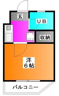 石塚ハイツ【2階】の間取り