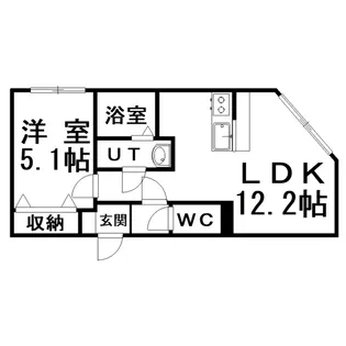 BRISE SEASON KAWAKAMI【4階】の間取り