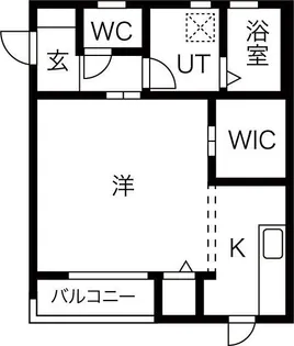 メゾンリビエール【1階】の間取り