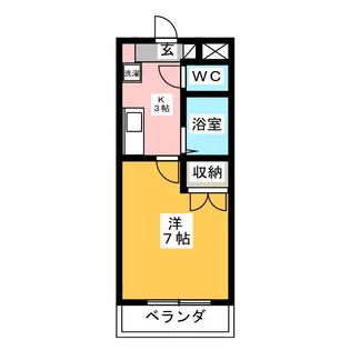 ベルコモンズ池見【3階】の間取り
