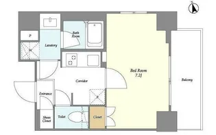 フレシア赤塚新町【3階】の間取り