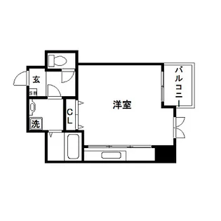 BOND BLD.IV【3階】の間取り