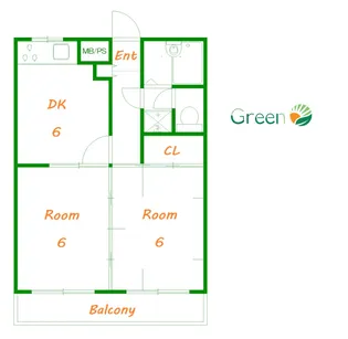 ライオンズマンション平塚第6【3階】の間取り