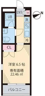 エルデ板橋【1階】の間取り
